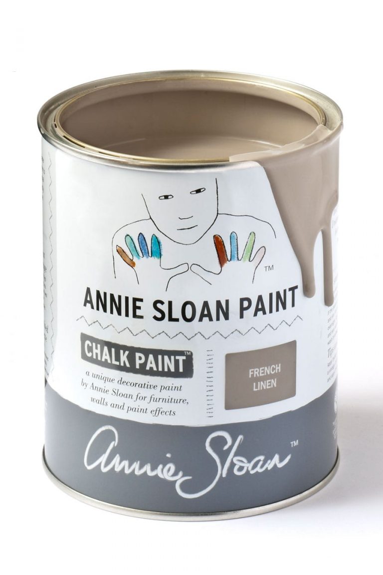 Quart 32 oz French Linen Annie Sloan Chalk Paint Can