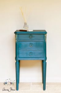 Aubusson Blue Annie Sloan Chalk Paint Furniture Example