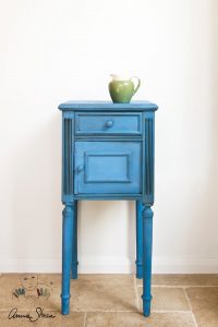 Greek Blue Annie Sloan Chalk Paint Furniture Example