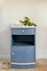 Old Violet Annie Sloan Chalk Paint Furniture Example