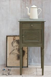 Olive Annie Sloan Chalk Paint Furniture Example