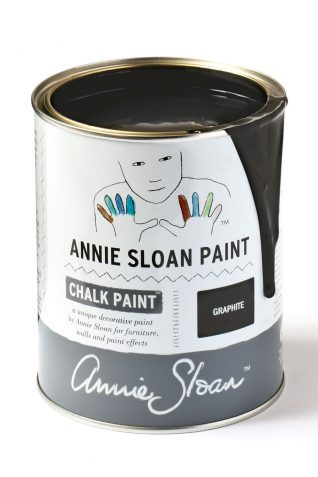 Quart 32 oz Graphite Annie Sloan Chalk Paint Can