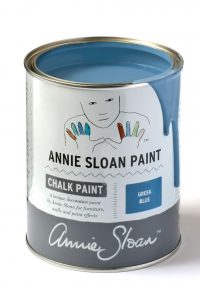 Quart 32 oz Greek Blue Annie Sloan Chalk Paint Can