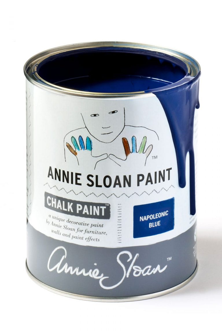 Quart 32 oz Napoleonic Blue Annie Sloan Chalk Paint Can