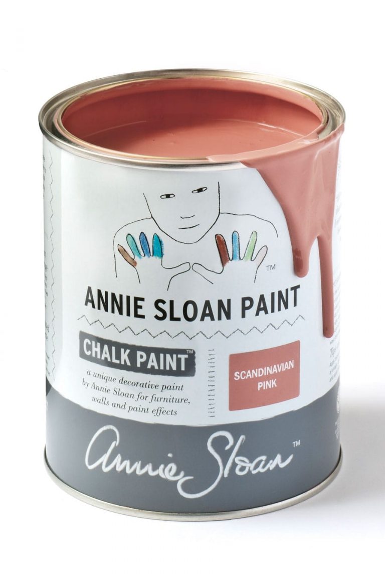 Quarts 32 oz Scandinavian Pink Annie Sloan Chalk Paint Can