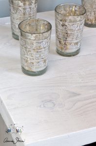 Pure White Annie Sloan Chalk Paint Furniture Texture Close-Up