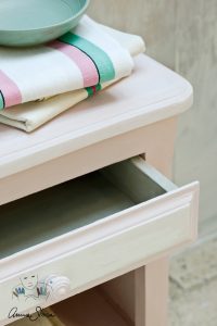 Antoinette Annie Sloan Chalk Paint Furniture Texture Close-Up