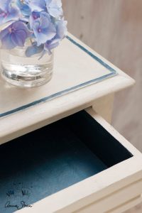 Country Grey Annie Sloan Chalk Paint Furniture Close-Up