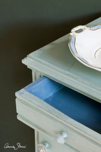 Duck Egg Blue Annie Sloan Chalk Paint Furniture Texture Close-Up