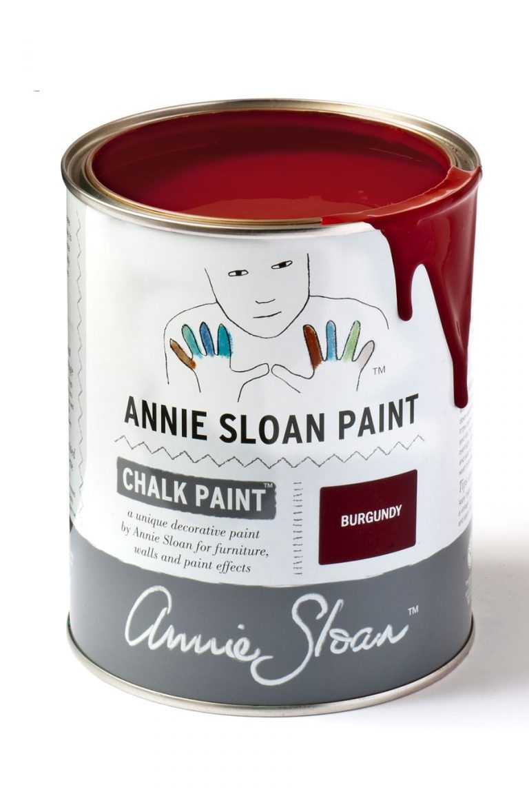 Quart 32 oz Burgundy Annie Sloan Chalk Paint Can